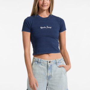 Indigo Logo Baby Tee
