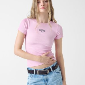 Embroidered logo t-shirt
