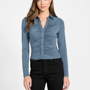 V-neck top