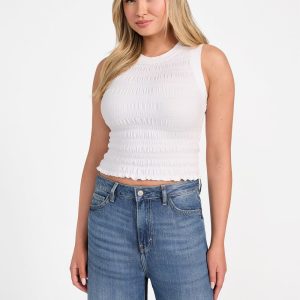 Eco Claire Smocked Tank Top