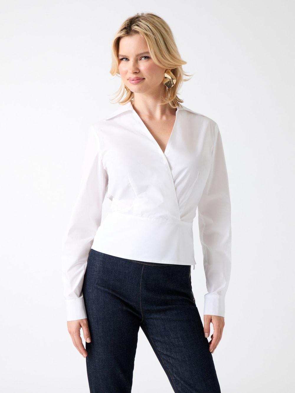 Corinne Poplin Blouse