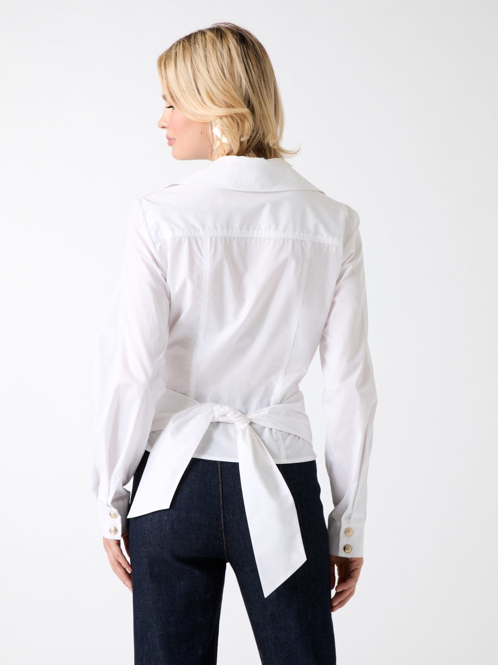 Corinne Poplin Blouse - Image 4
