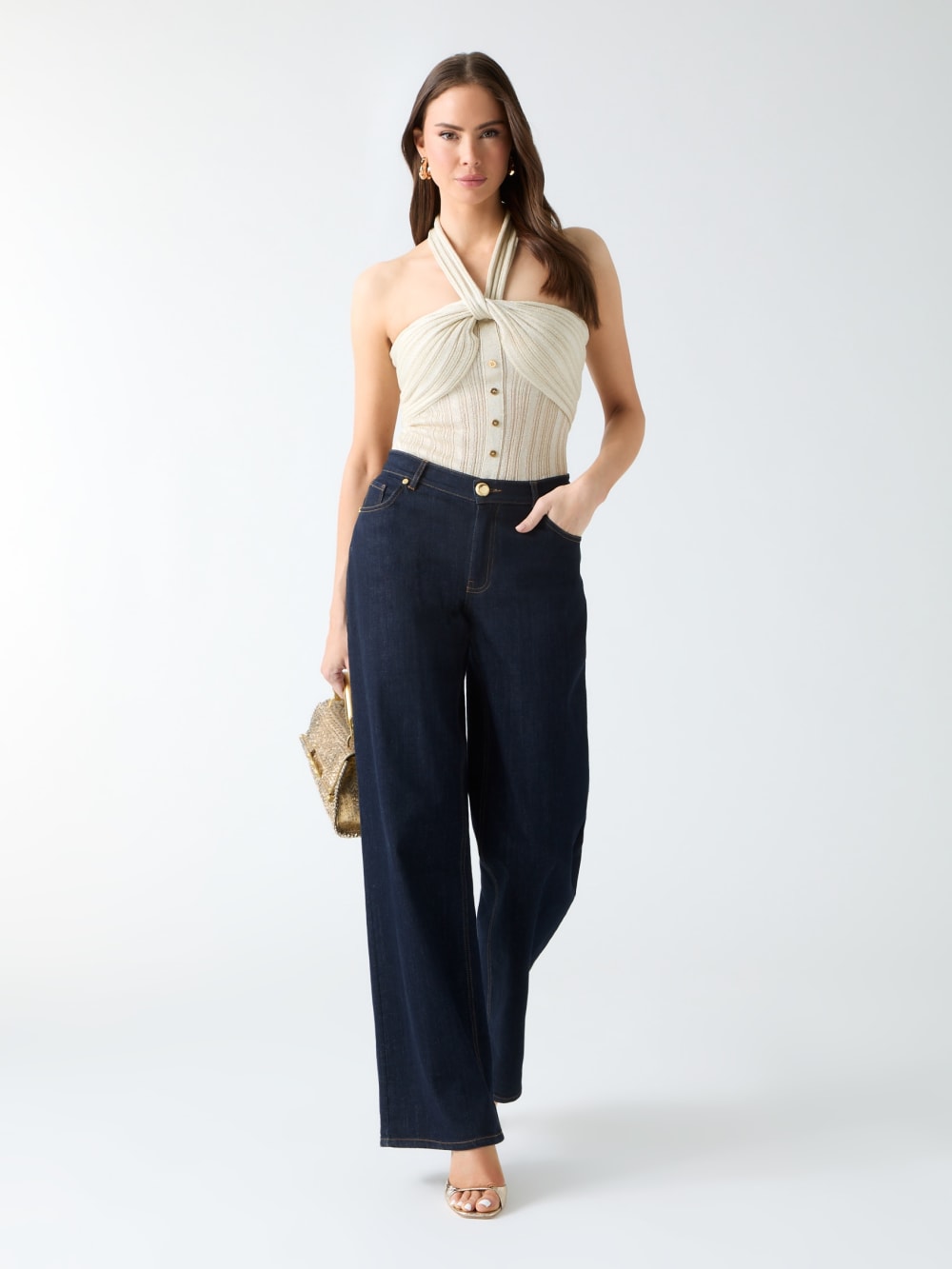 Gia Lurex Sweater Top - Image 2
