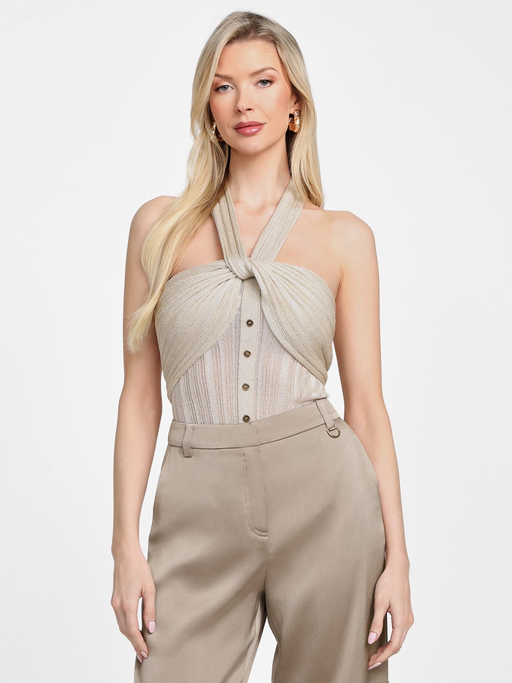 Gia Lurex Sweater Top - Image 5