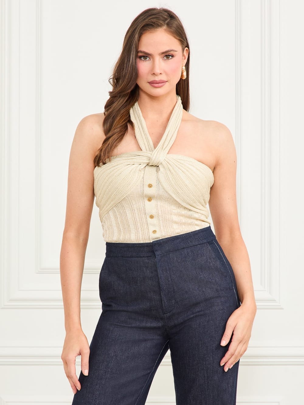 Gia Lurex Sweater Top - Image 6