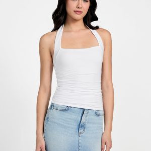 Eco Nora Halter Shirred Tank
