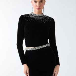 Danse Velour Top