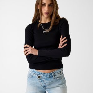 Embroidered star t-shirt