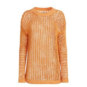 open knit sweater