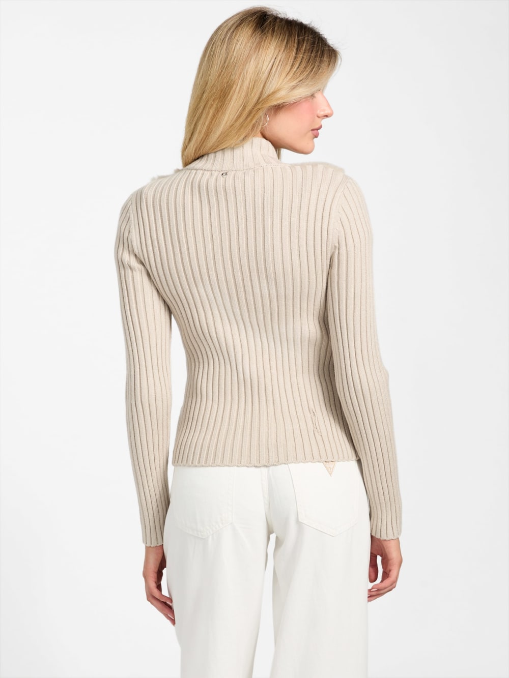 Eco Mila Faux-Fur Zipped Cardigan - Image 4