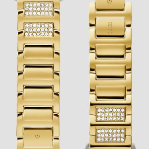 Gold-Tone Rhinestone 42-44 mm Band for Apple Watch®