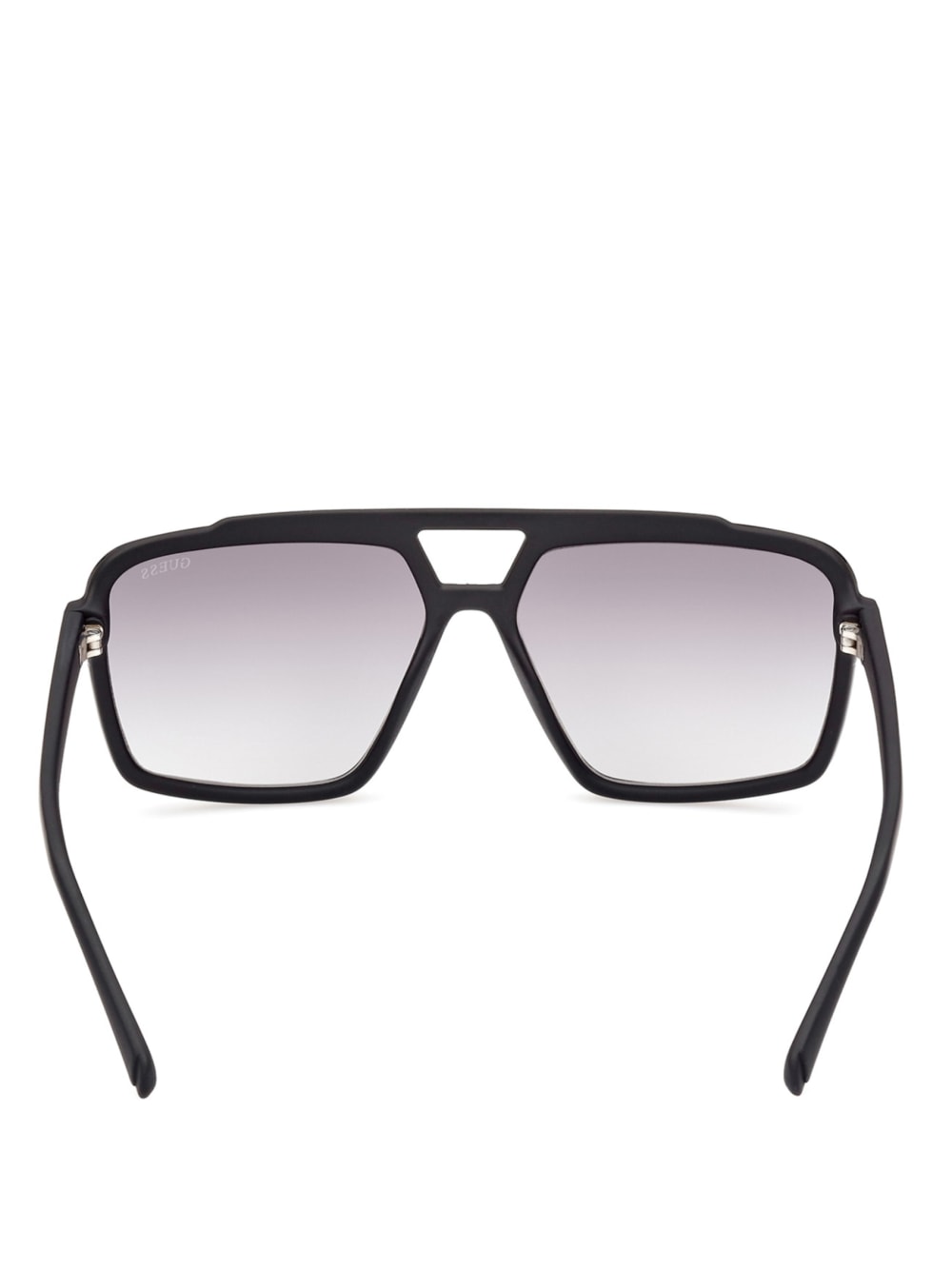 Metal Trim Plastic Navigator Sunglasses - Image 3