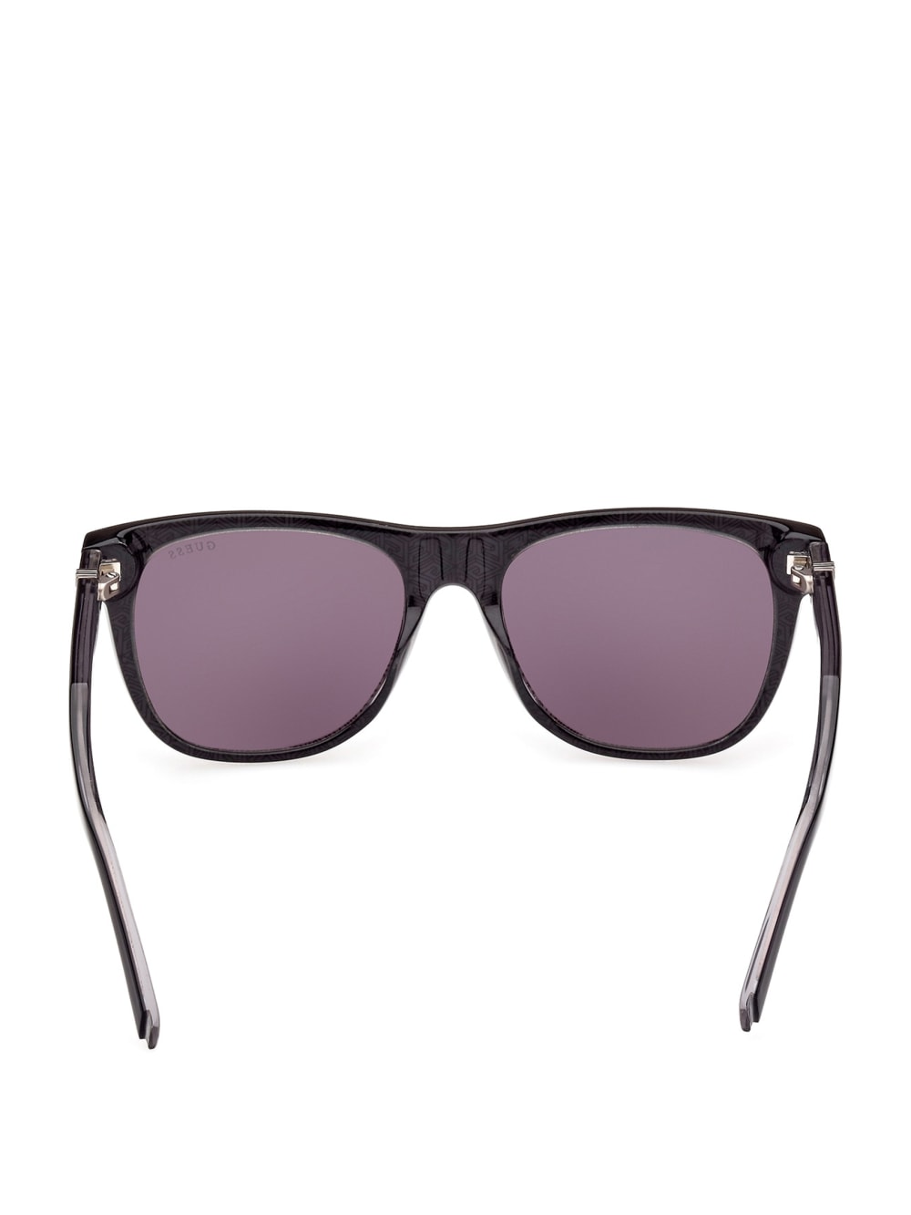 Square Logo Print Plastic Sunglasses - Image 3