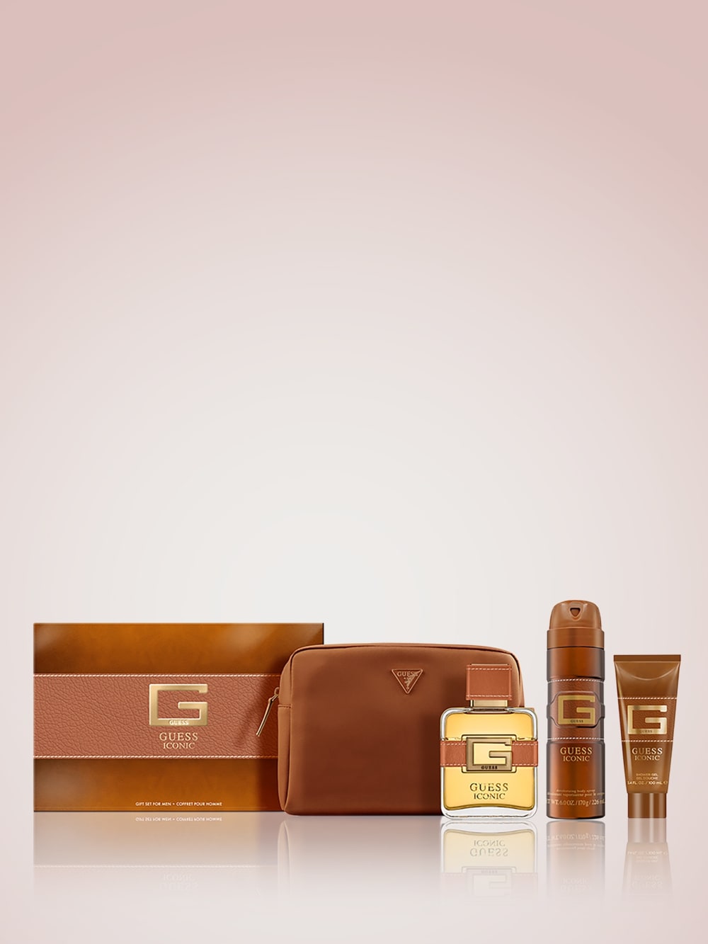 GUESS Iconic for Men Travel Gift Set