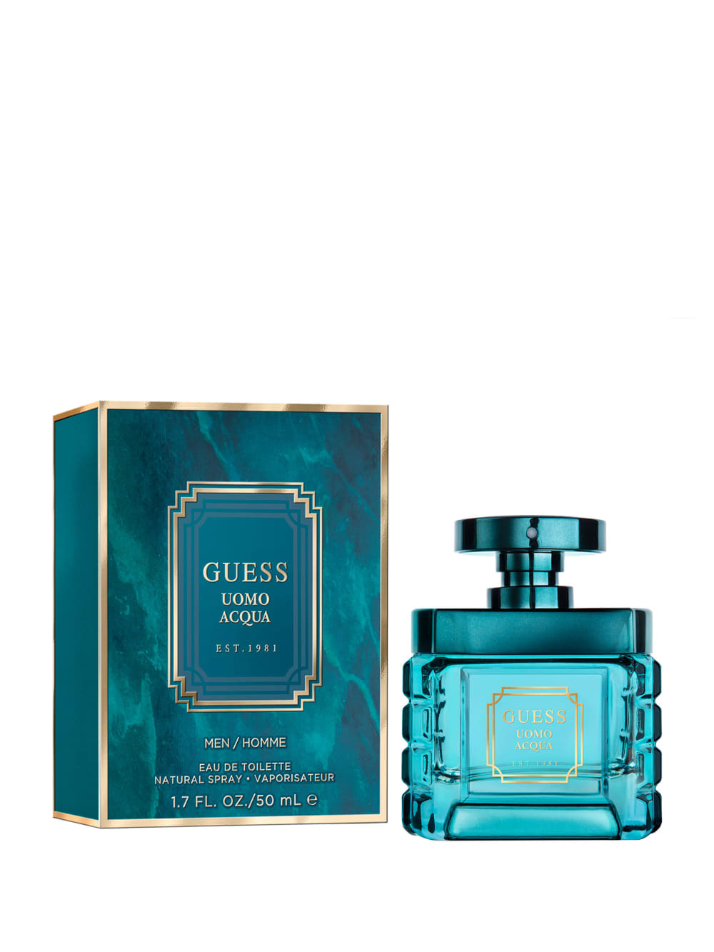 GUESS Uomo Acqua Eau de Toilette, 1.7 oz - Image 2