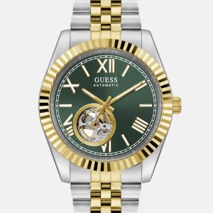 Two-Tone Analog Watch