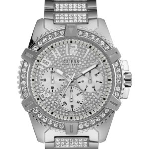 Silver-Tone Multifunction Watch
