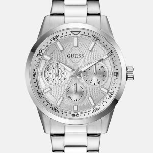 Silver-Tone Multifunction Watch
