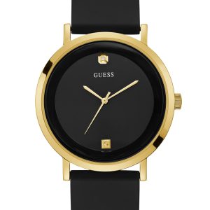 Black and Gold-Tone Analog Watch