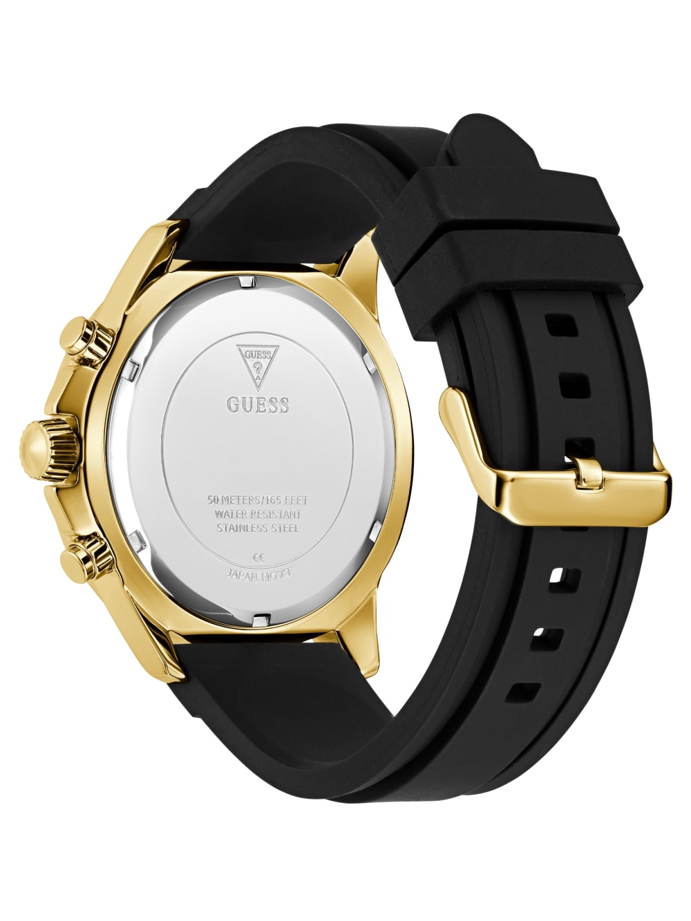 Black Silicon Multifunction Watch - Image 3