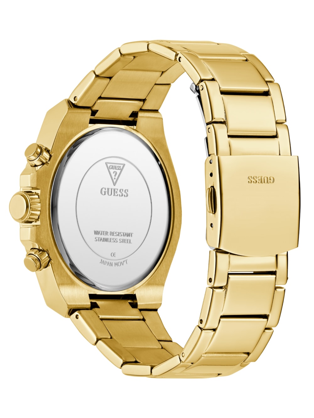 Gold-Tone Rhinestone Multifunction Watch - Image 3