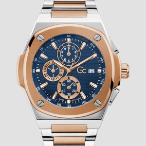 Gc Two-Tone Chronograph Watch
