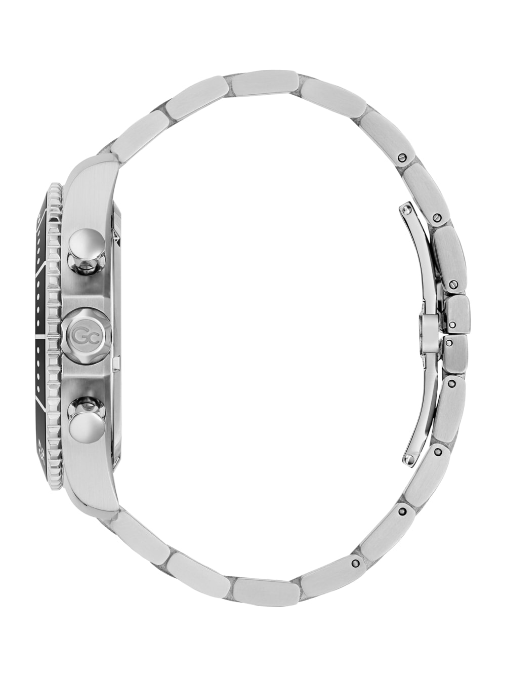 Gc Silver-Tone Chronograph Watch - Image 2