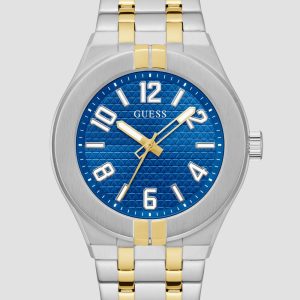 Two-Tone Analog Watch