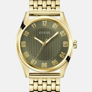 Gold-Tone Analog Watch