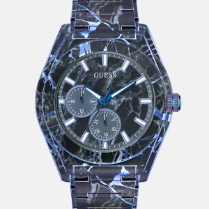 Blue Multifunction Watch