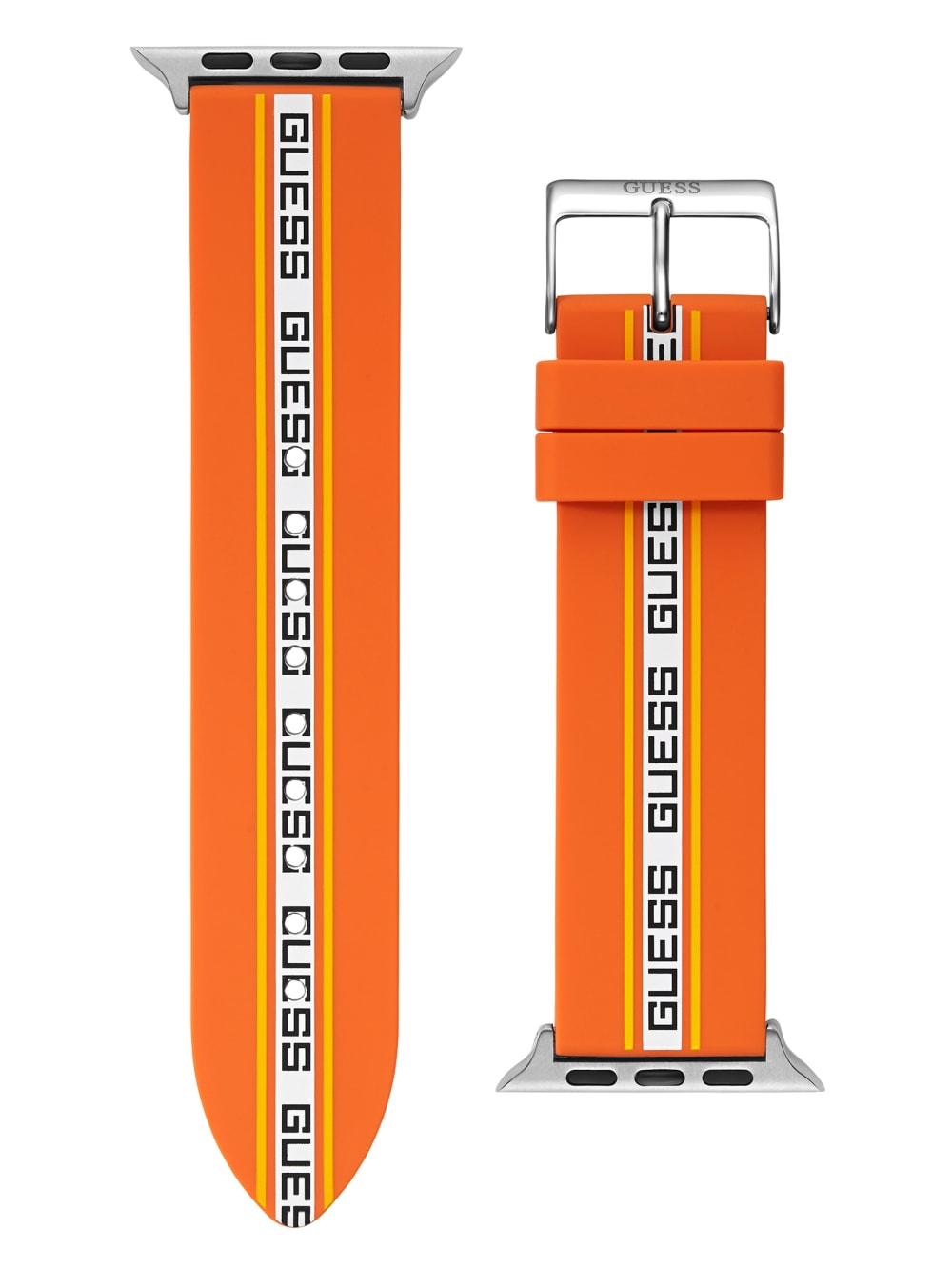 Monogram Tape Orange Silicone 42-44 mm Band for Apple Watch® - Image 2