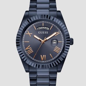 Navy Analog Watch