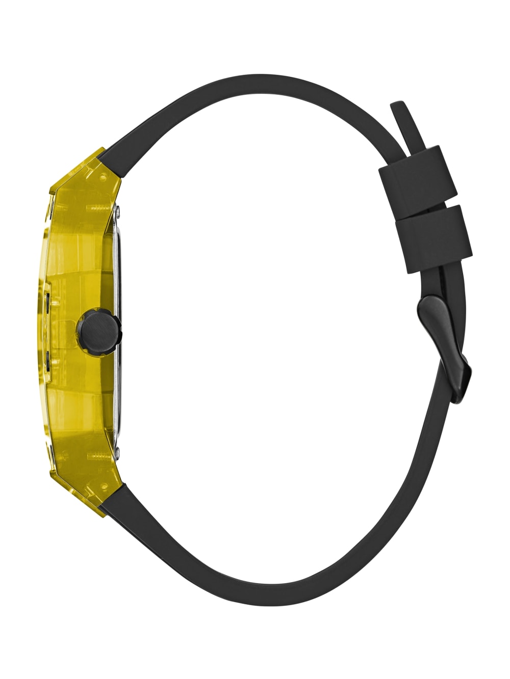 Yellow Exposed Dial Multifunction Watch - Image 2