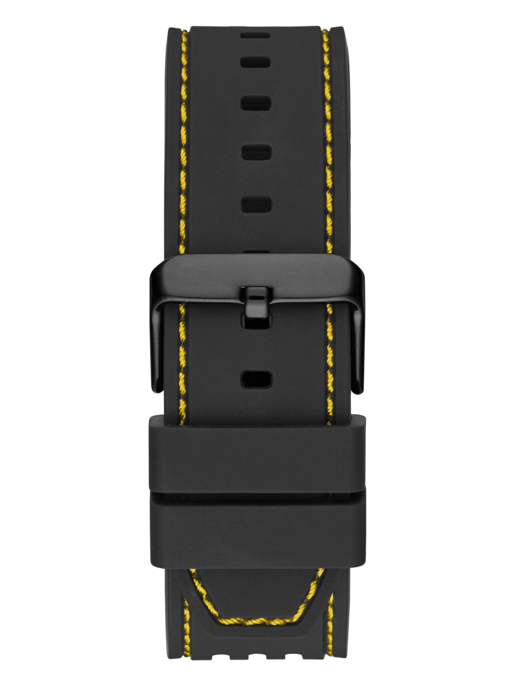 Yellow Exposed Dial Multifunction Watch - Image 3