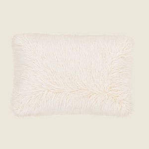 Helma Rectangular Faux-Fur Pillow