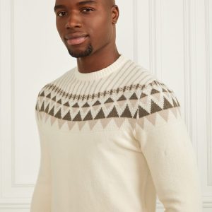 Crewneck Jacquard Sweater