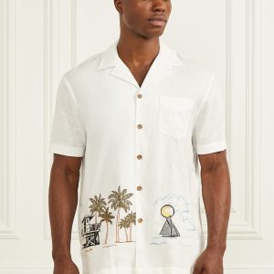 Eco Billy Embroidered Bowling Shirt