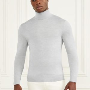 Merino Wool Turtleneck Sweater