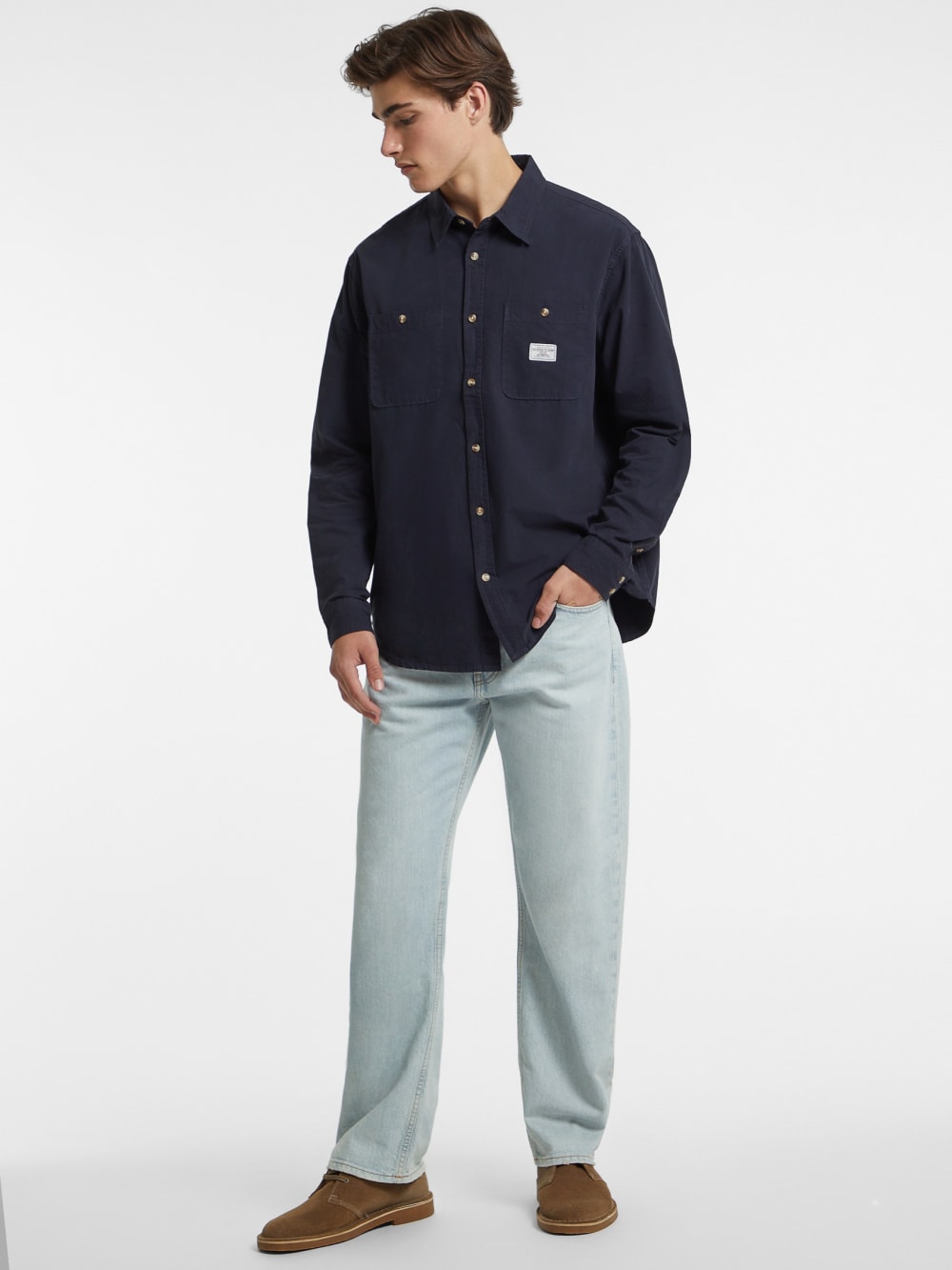 Long-Sleeve Pocket Shirt - Image 3