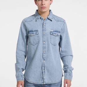 Slim Denim Shirt