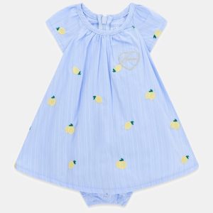 Embroidered dress bodysuit