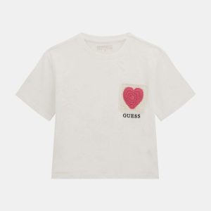 Eco Crochet Pocket Tee (7-16)