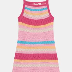 Crocheted mini dress