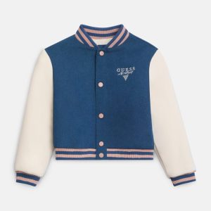 Bella Varsity Denim Jacket (7-14)
