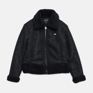 Holly Faux-Leather Jacket (7-14)