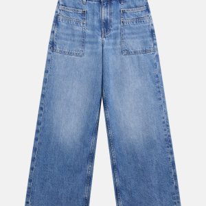 Relaxed Wide-Leg Jeans (7-16)