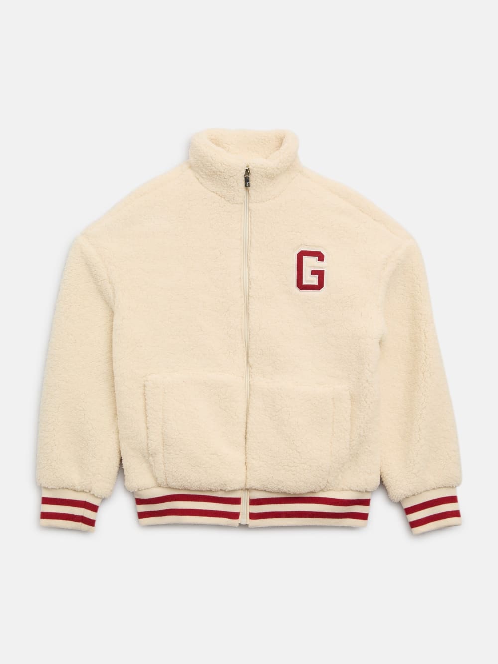 Faux-Fur Varsity Jacket (7-16)