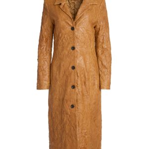 lamb leather coat