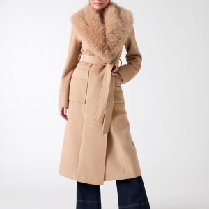 Charlize Wool-Blend Coat