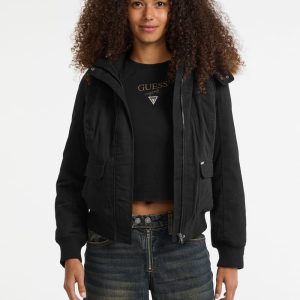 GUESS Originals Eco Faux-Fur Hooded Parka